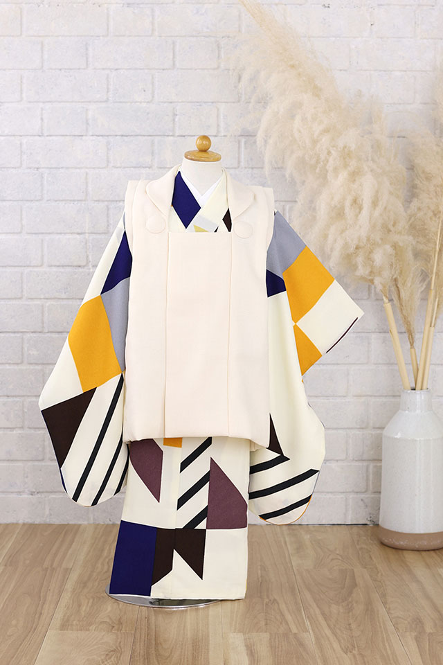 七五三3歳男の子着物12