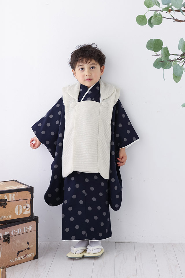 七五三3歳男の子着物13