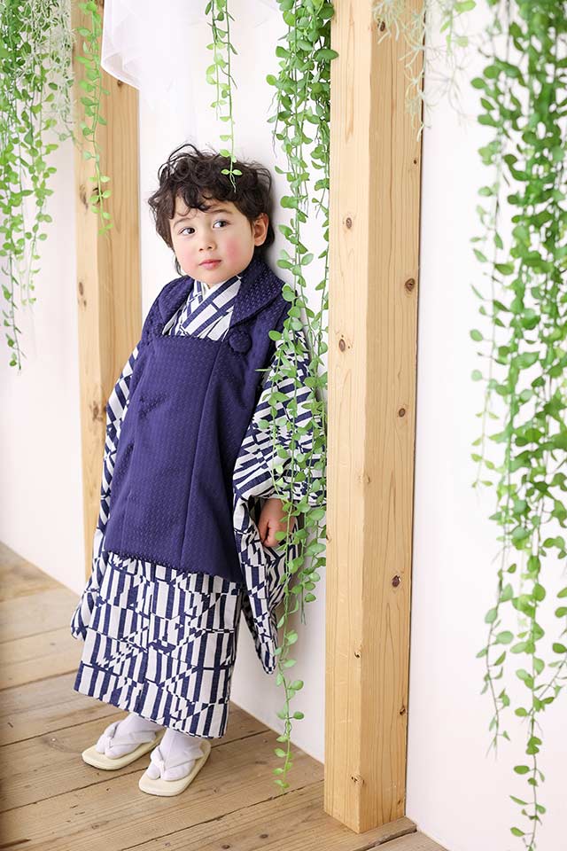 七五三3歳男の子着物14