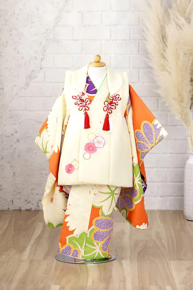 七五三3歳女の子着物11