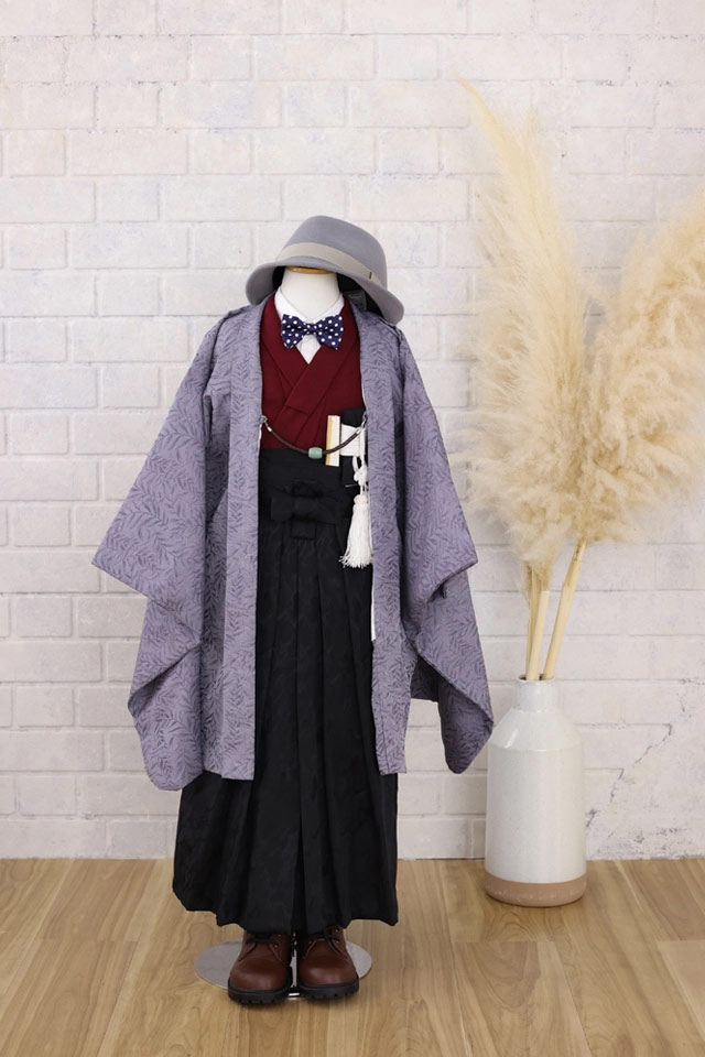 七五三5歳男の子着物12