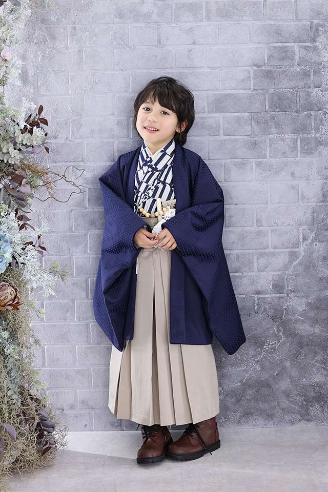 七五三5歳男の子着物15