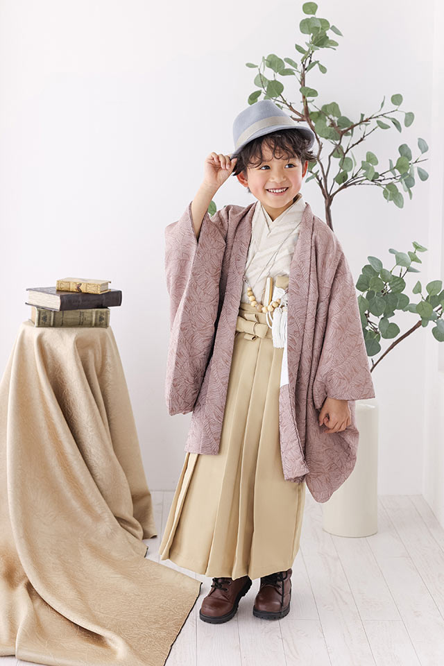 七五三5歳男の子着物16