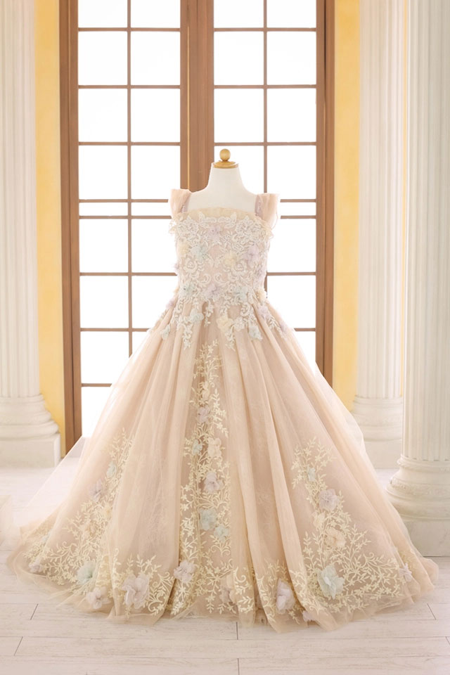 七五三7歳女の子ドレス10