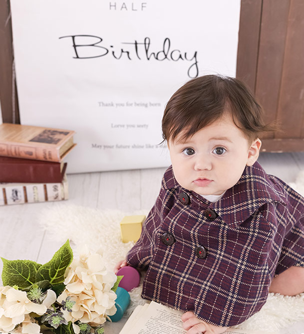 ハーフバースデーフォトTOP