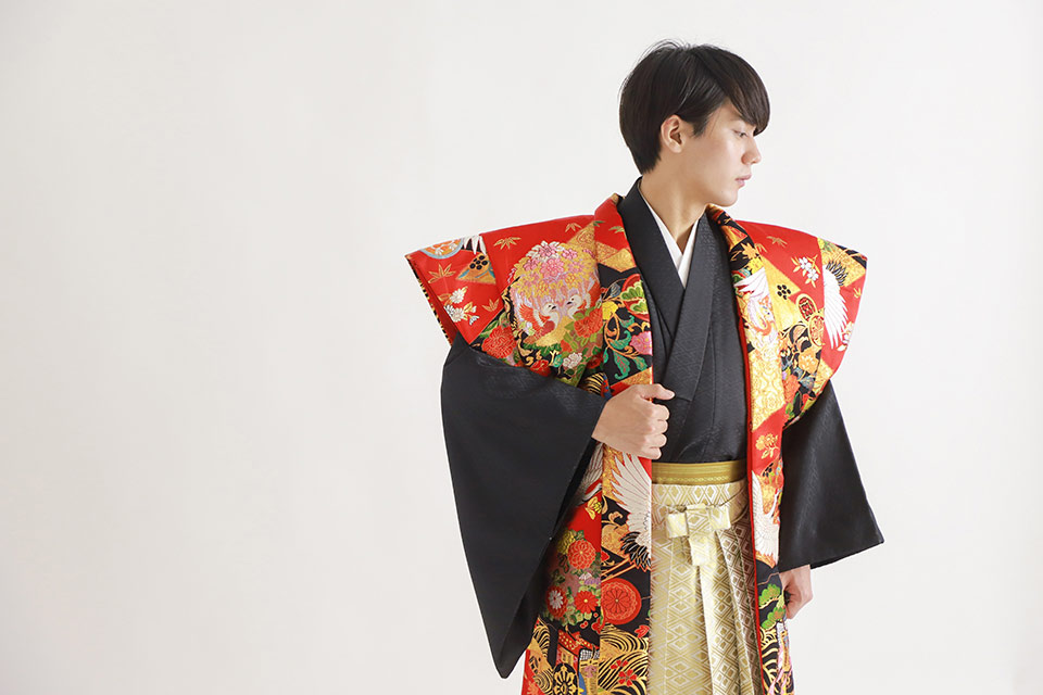 成人式男子袴フォト07