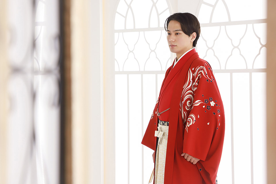 成人式男子袴フォト08