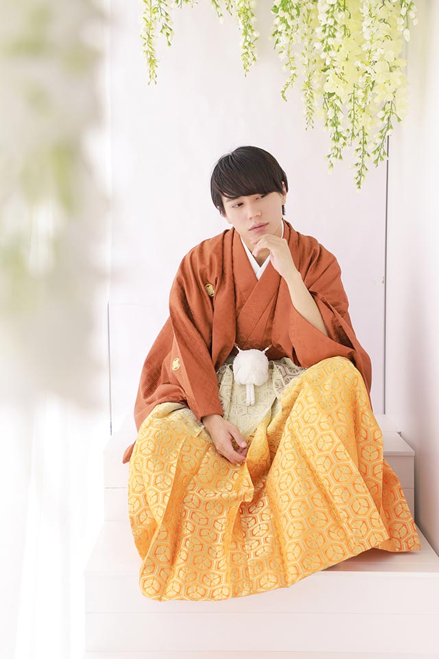 成人式男子袴フォト12