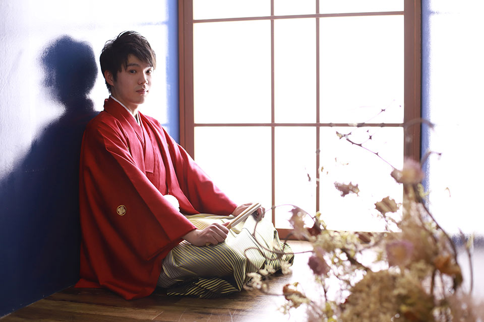 成人式男子袴フォト13