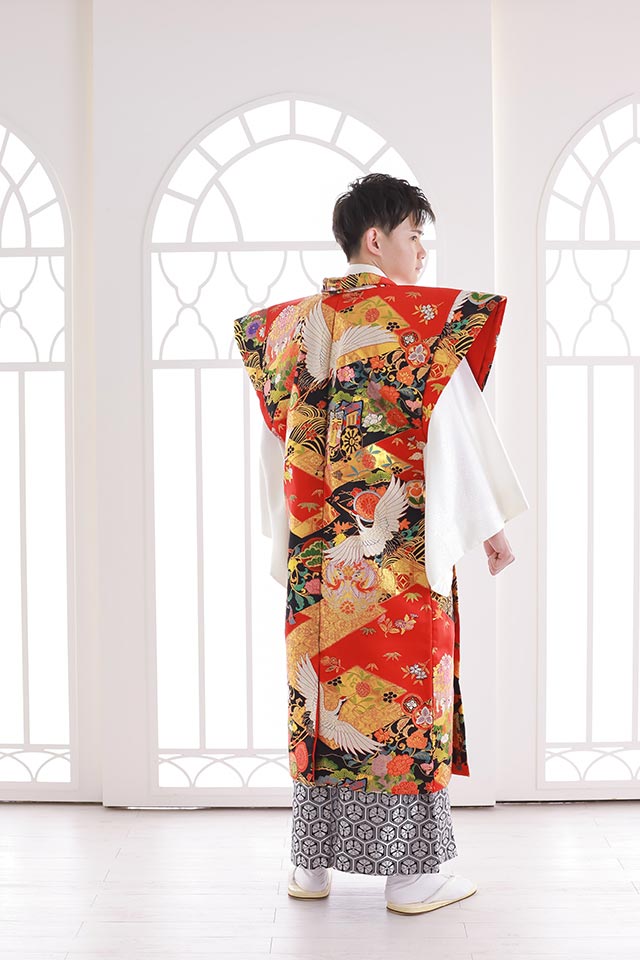 成人式男子袴フォト18