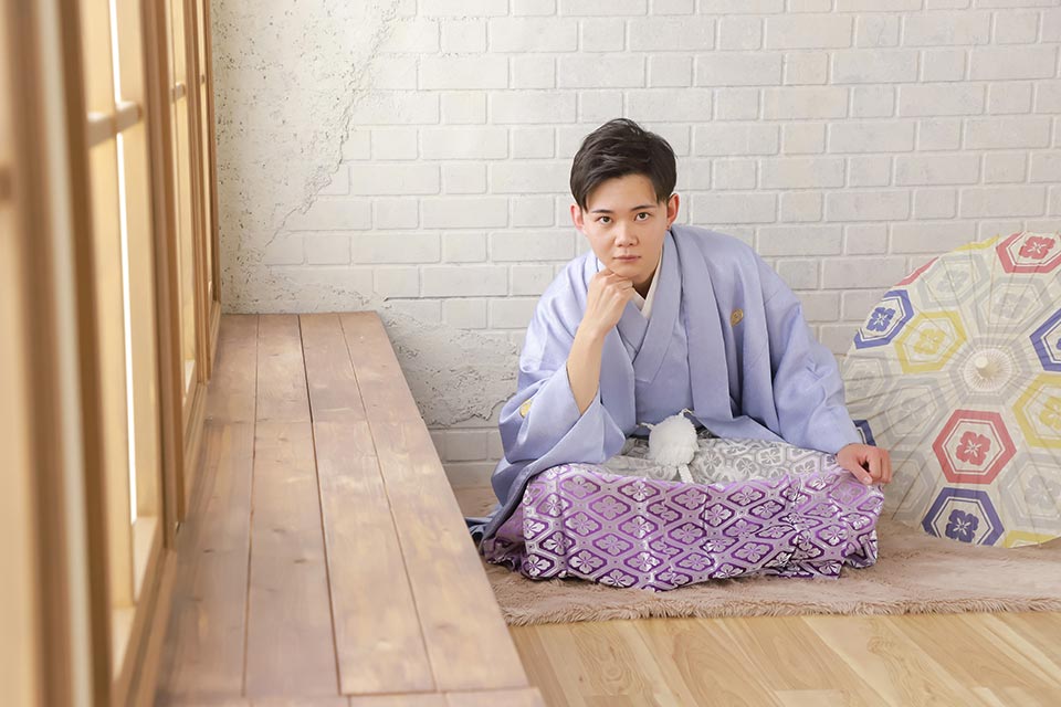 成人式男子袴フォト19