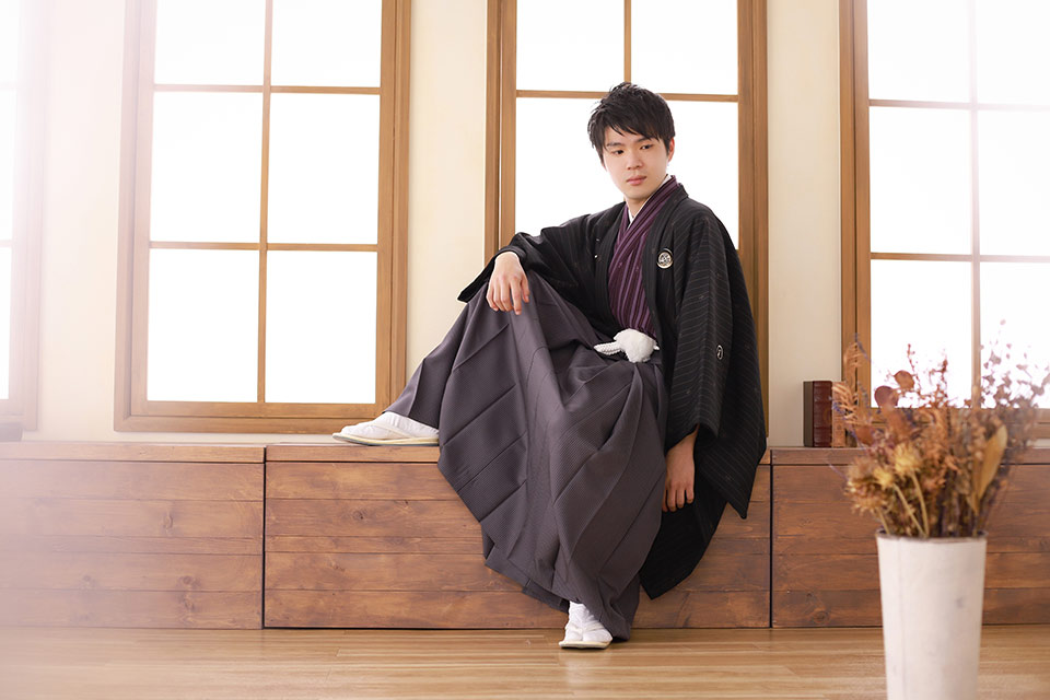 成人式男子袴フォト21