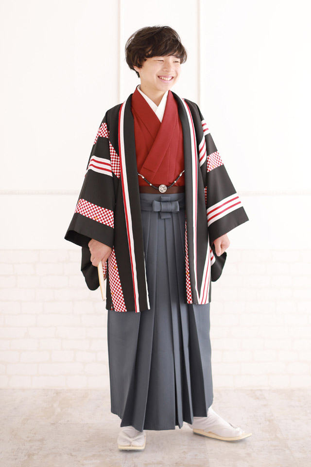 男子小学生卒業袴007
