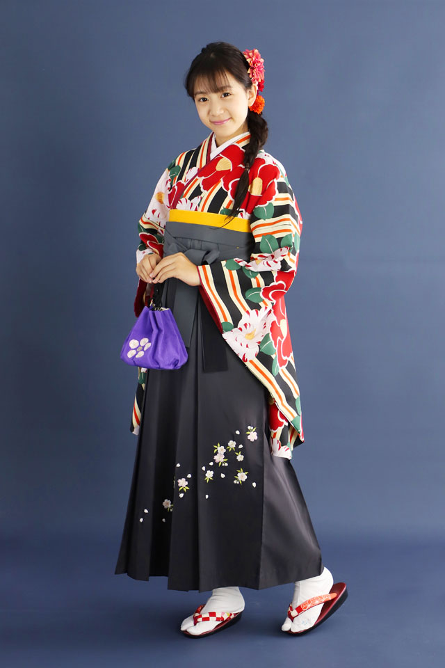 女子小学生卒業袴006