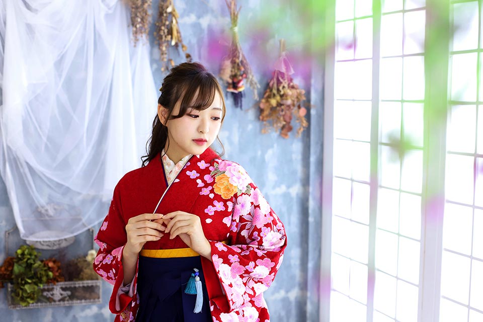 大学生卒業袴フォト01