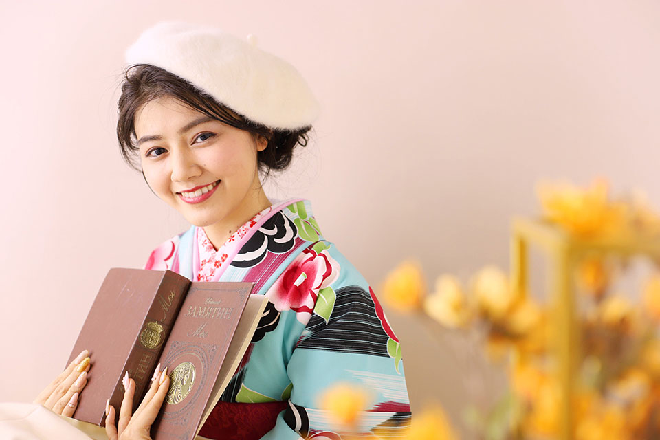 大学生卒業袴フォト02