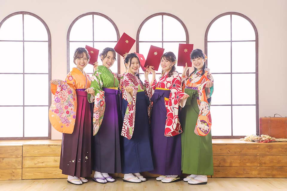 大学生卒業袴フォト03