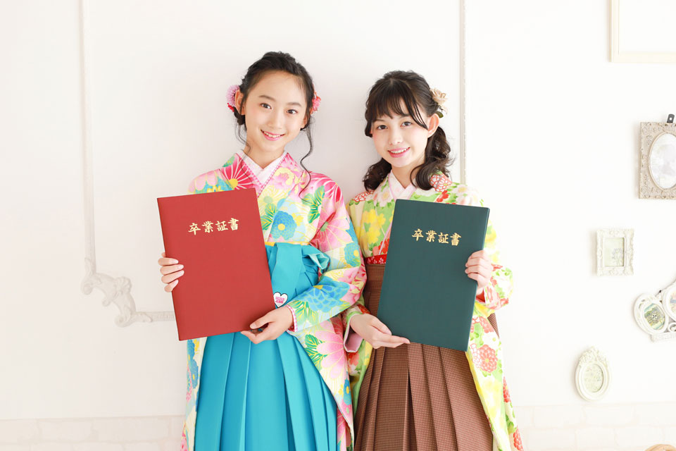小学生卒業袴01