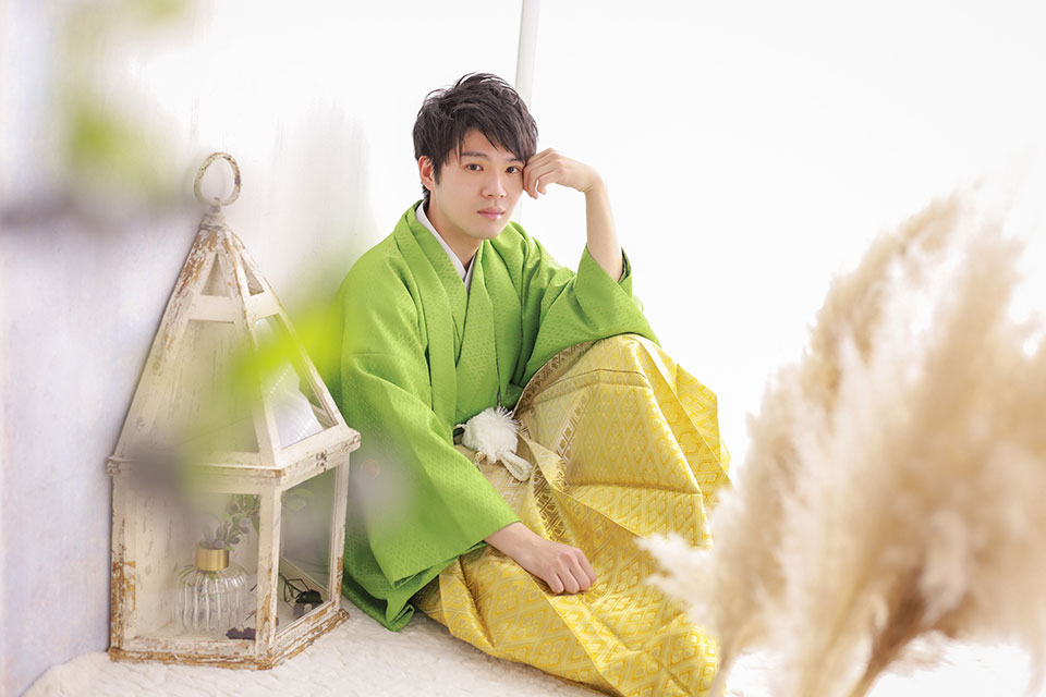 成人式男子袴フォト07