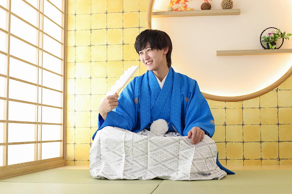 成人式男子袴フォト08