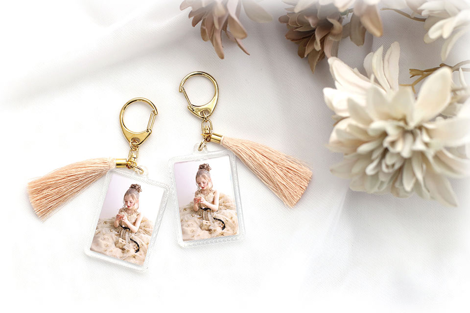 タッセルキーホルダー